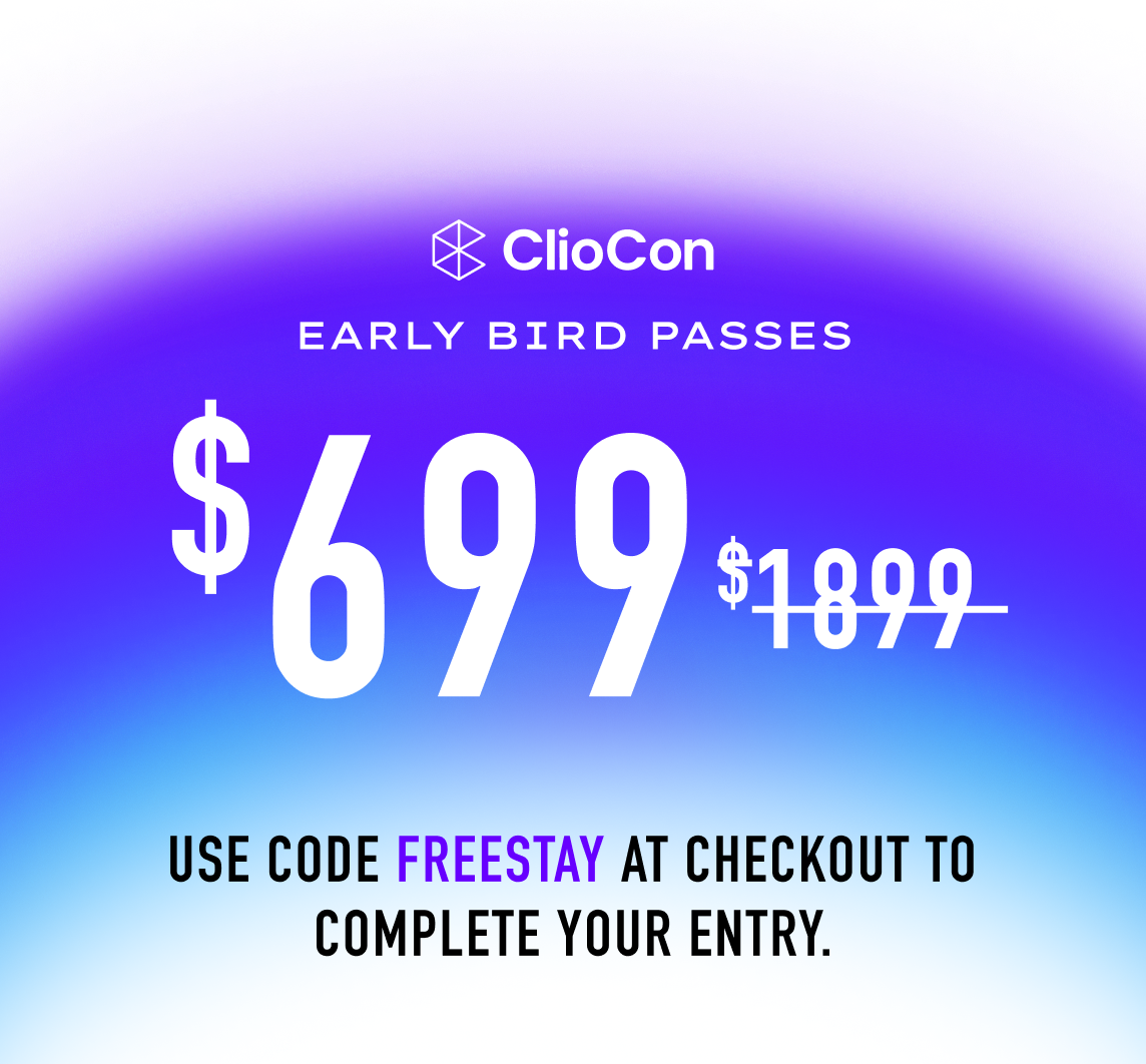 ClioCon 2026 - Winter Audio Promo