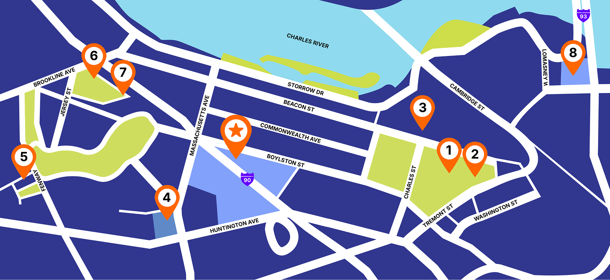 ClioCon 2026 - Explore Boston map